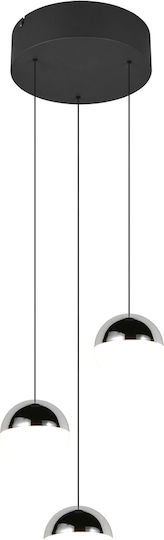 Trio Lighting Senta Deckenleuchte Silber