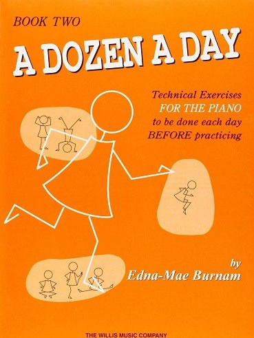 Willis Music A Dozen a Day Book 2 : Technical Exercises Μέθοδος Εκμάθησης για Πιάνο