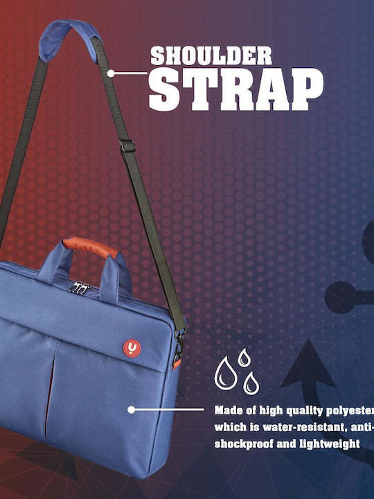 NGS Seaman Shoulder / Handheld Bag for 15" Laptop Blue