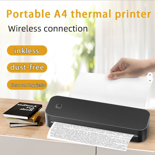Marklife D210B Φορητός Ασπρόμαυρος Θερμικός Εκτυπωτής
