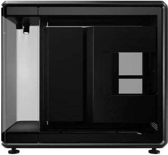 CoolerMaster Master MasterFrame 360 Gaming Midi Tower Κουτί Υπολογιστή με Πλαϊνό Παράθυρο Μαύρο