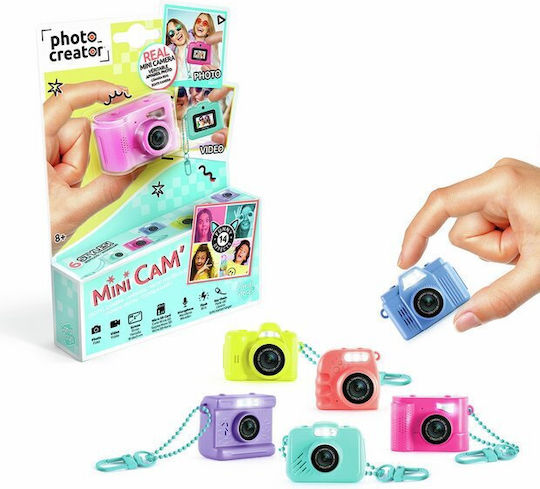 AS Photo Creator Mini Παιδική Φωτογραφική Μηχανή Μωβ