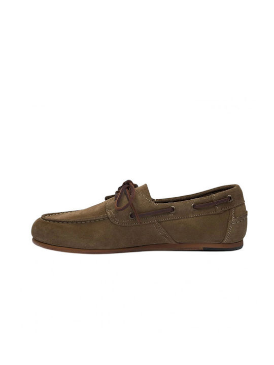 Docksides Herren Bootsschuhe in Braune Farbe