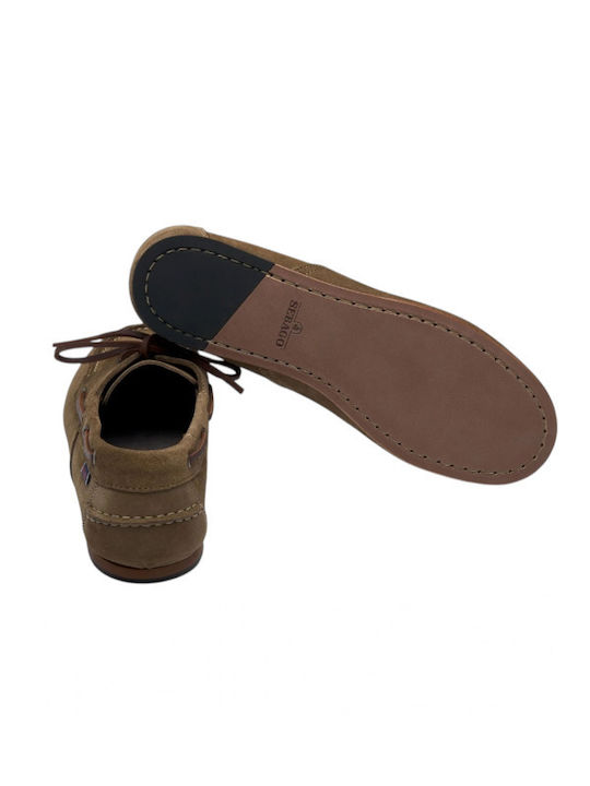 Docksides Herren Bootsschuhe in Braune Farbe