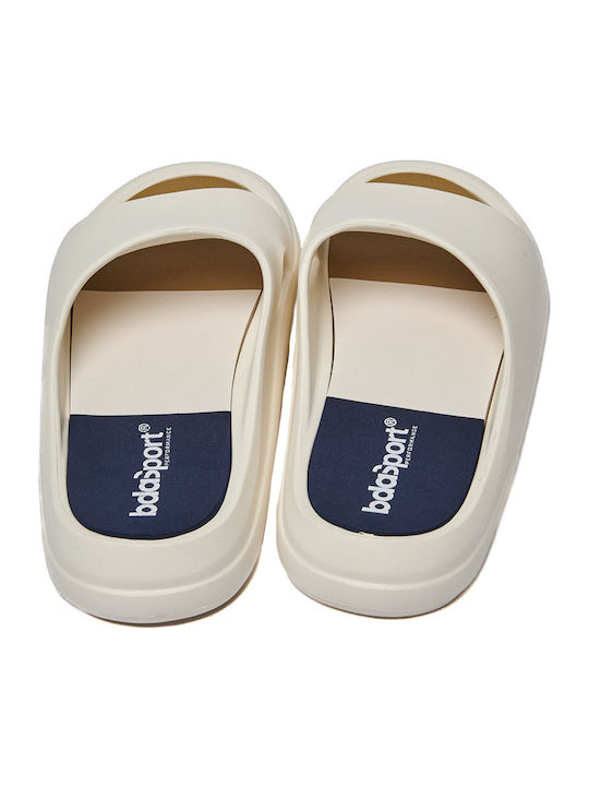 Summer Men's White Slides