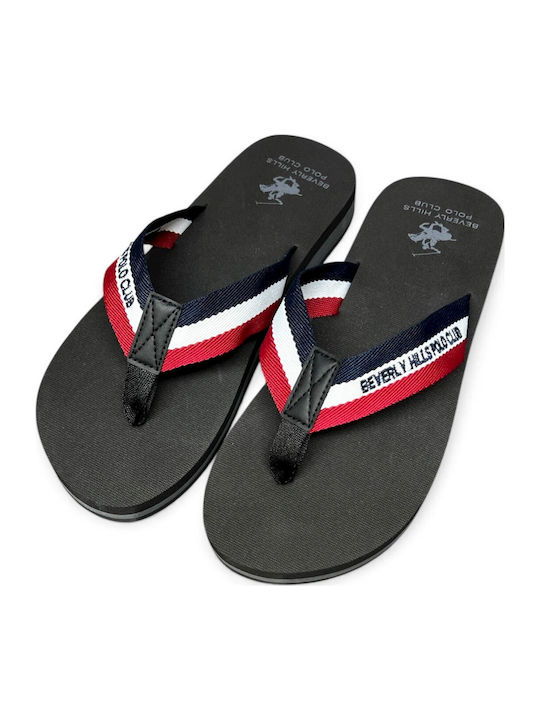 Mix Ανδρικά Flip Flops Μαύρα