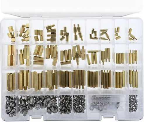 Delock Set 362 Spacers Screws M2.5 M3 M4 M5 M6 Delock 18349