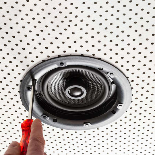 Elac IC-1005 Ηχείο Οροφής (Τεμάχιο) Μαύρο