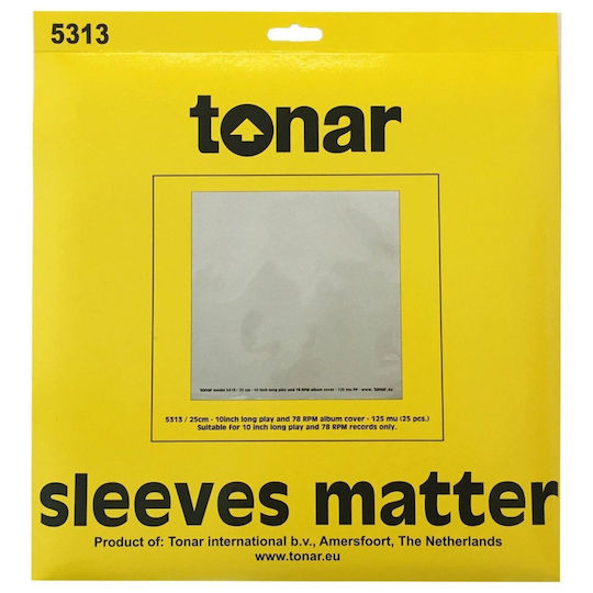 Tonar Lp–10 Zoll Außenhüllen 125 Mu Hd 25 Stück/Packung 5313