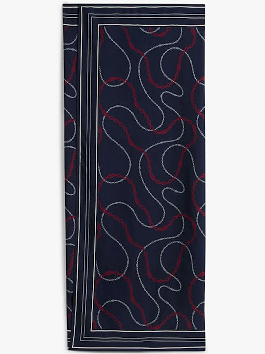 Tommy Hilfiger Uw0uw06423-0zq Γυναικείο Παρεό Lyocell Logo Μπλε Σκουρο Tommy Hilfiger Uw0uw06423-0zq Γυναικείο Παρεό Lyocell Logo Μπλε Σκουρο
