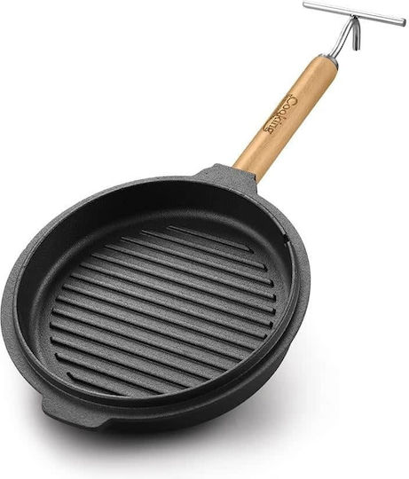 Oală Din Fontă Pură 2în1 Pentru Camping 12000ml