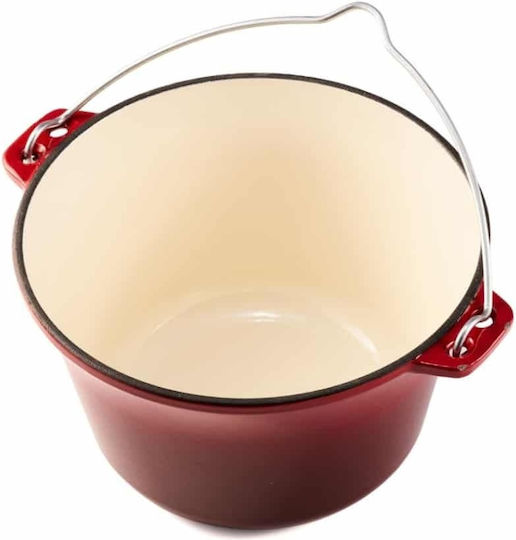 Enameled Cast Iron Pot 37x17.5cm 10l Capacity Heinner Dcn60791
