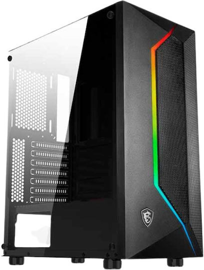 Vengeance Vengeance Gaming Desktop PC Ryzen 5 5500 16GB DDR4 512GB SSD Radeon RX 6600 Kein Betriebssystem und MSI G2422 Monitor