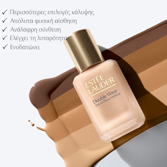 Estee Lauder Double Wear Stay-in-Place New Лилаво Фон дьо тен SPF10 2W0 Топъл Ванилия 30мл