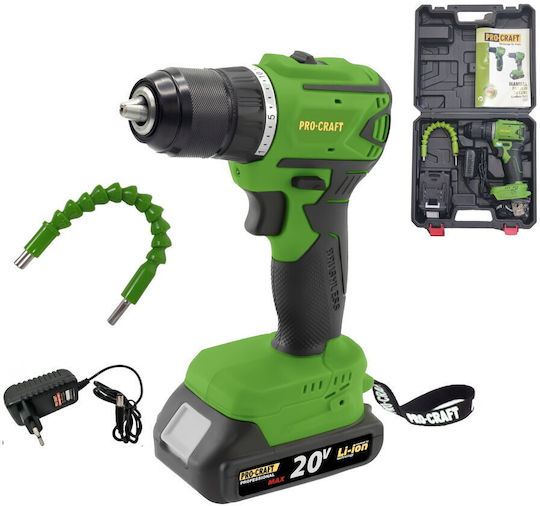 ProCraft Battery Drill Driver 20V