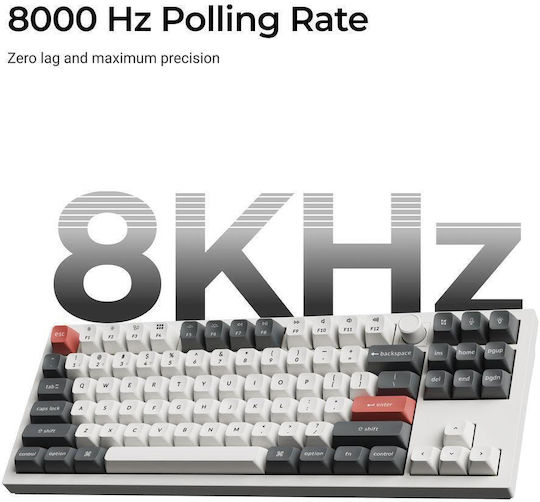 Keychron Q3 Ultra Q3U-M4 Wireless Gaming Keyboard Tenkeyless with RGB Lighting (English US)