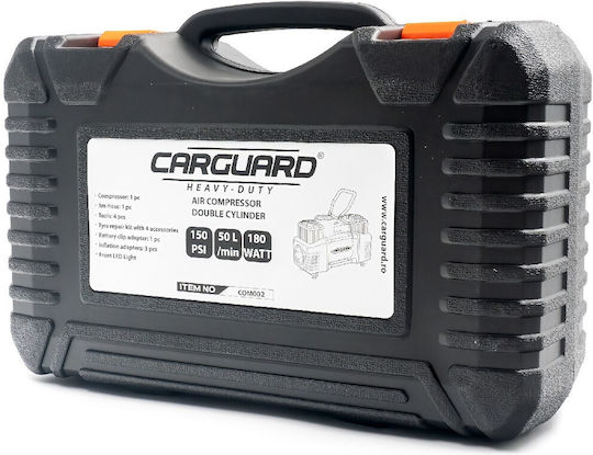 CarGuard Auto Practic Autoreifenpumpe 150PSI mit Kabel 12V