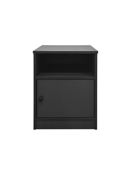 Nachttisch Lenea Holz Grau 40x40x50cm