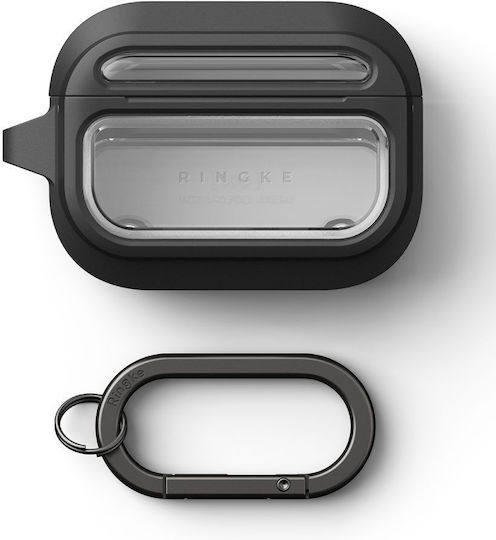 Ringke Magnetic Plastic Case in Black Colour for Apple AirPods Pro 3