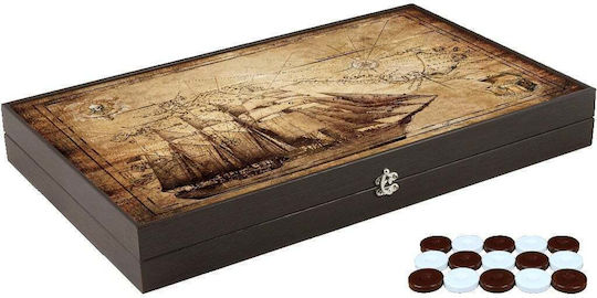 Backgammon/Schach aus Hölzernes
