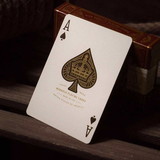 Theory11 Playing Cards Monarchs Red 177929 850016557308