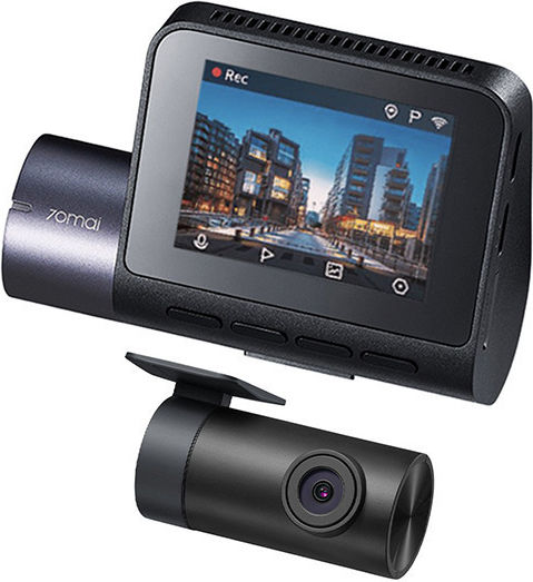 70Mai A410 & Rc21 Σετ Κάμερα DVR Αυτοκινήτου 1440P με Οθόνη 2" Bluetooth, Wi-Fi, GPS & Κάμερα Οπισθοπορείας