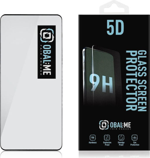 Obal:Me 5D Tempered Glass Μαύρο (Motorola Edge 50 Fusion)