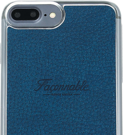 Façonnable Case Iphone 6 Plus/6s Plus/7 Plus/8 Plus Hard French Riviera Blue