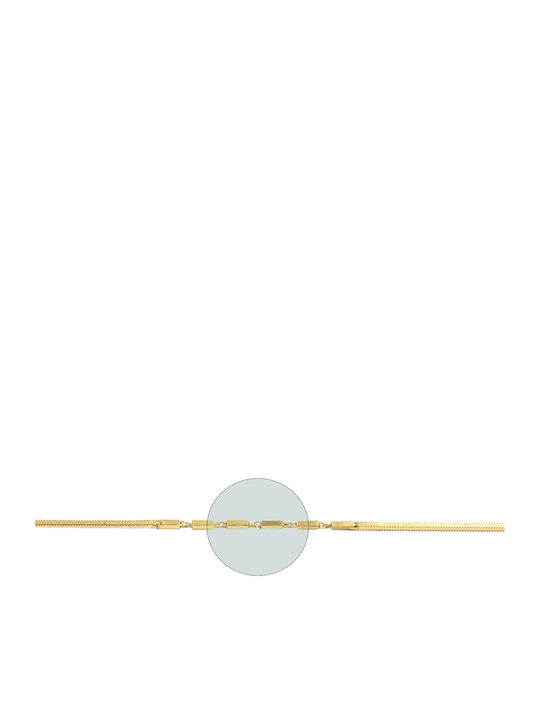 Poco Loco Women's Gold Plated Silver Bracelet