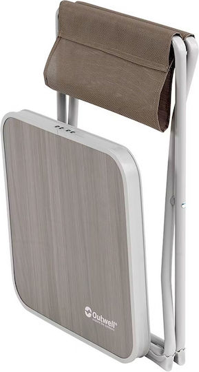 Outwell Aluminium Beach Stool Brown 9x42x60cm