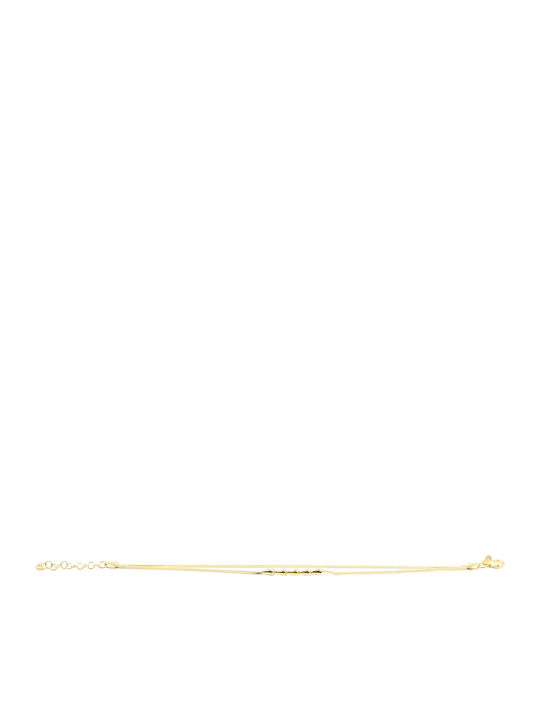 Poco Loco Women's Gold Plated Silver Bracelet