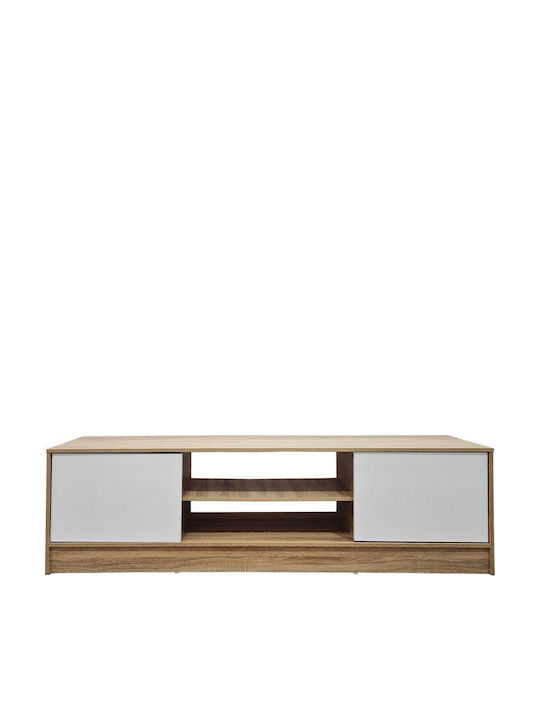 TV Stand Sasa White L150xD35xH41.5cm