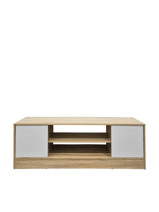 TV Stand Sasa White L120xW35xH41.5cm