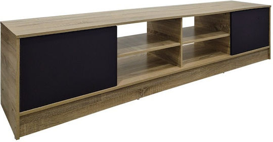 Tivia Sonoma-Anthracite TV Stand L180xW35xH41.5cm