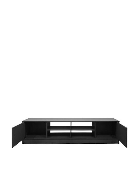Tivia Anthracite TV Stand L180xW35xH41.5cm