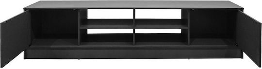 Έπιπλο Τηλεόρασης Tivia Ανθρακί Μ180xΠ35xΥ41.5cm