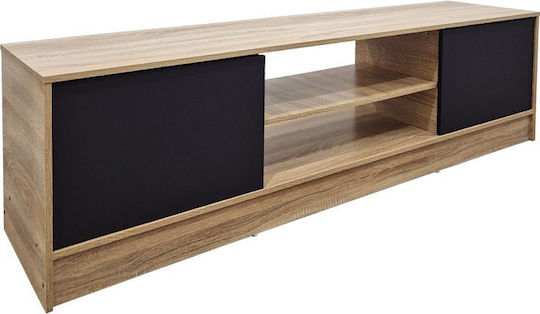 Έπιπλο Τηλεόρασης Sasa Ανθρακί Μ150xΠ35xΥ41.5cm