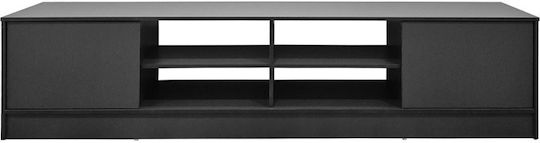 Έπιπλο Τηλεόρασης Tivia Ανθρακί Μ180xΠ35xΥ41.5cm