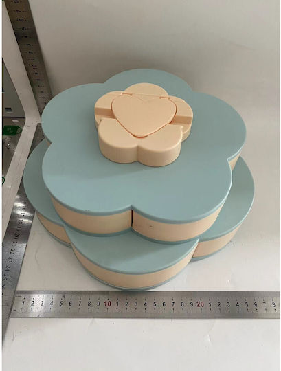 Alista Home Suport Plastic Pentru Turn De Desert Albastru P26xL26xÎ11.5cm Alista Home Suport Plastic Pentru Turn De Desert Albastru P26xL26xÎ11.5cm