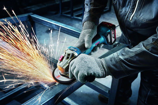 Bosch Gws 18v-8 Battery Angle Grinder Brushless