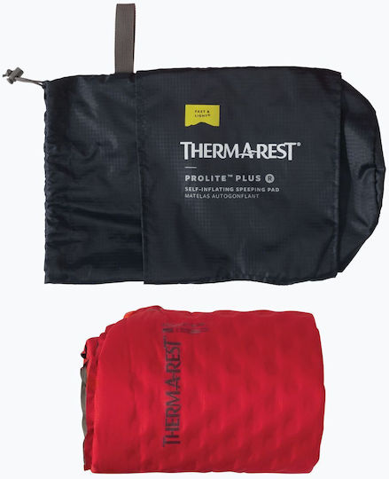 Thermarest Selbstaufblasendes Einzel Camping Schlafmatte 183x51cm Dicke 3,8cm Rote