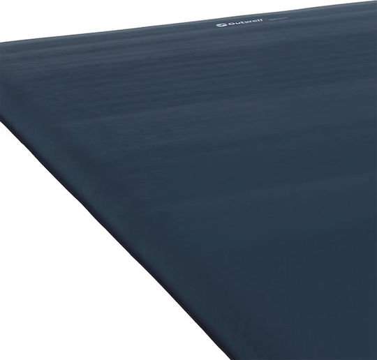 Outwell Αυτοφούσκωτο Ημίδιπλο Υπόστρωμα Camping 69x69cm Πάχους 7.5cm Μπλε