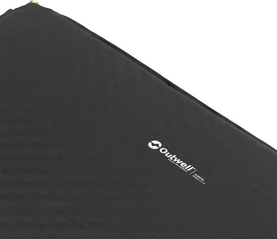 Outwell Selbstaufblasendes Doppeltes Camping Schlafmatte 67x120cm Dicke 3cm Schwarze