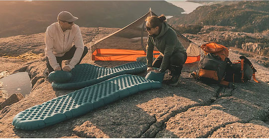 Robens Αυτοφούσκωτο Μονό Υπόστρωμα Camping 191x61cm Πάχους 7cm Μπλε