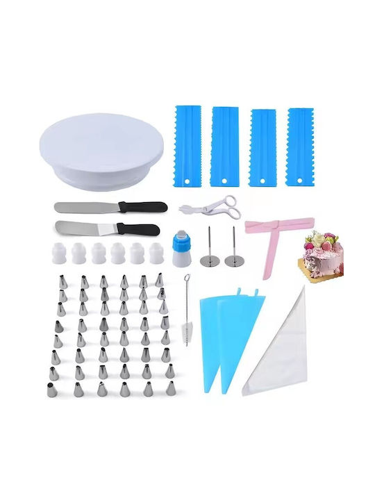 Alista Home Set Konditoreiwerkzeuge aus Kunststoff 28cm 70 Stück