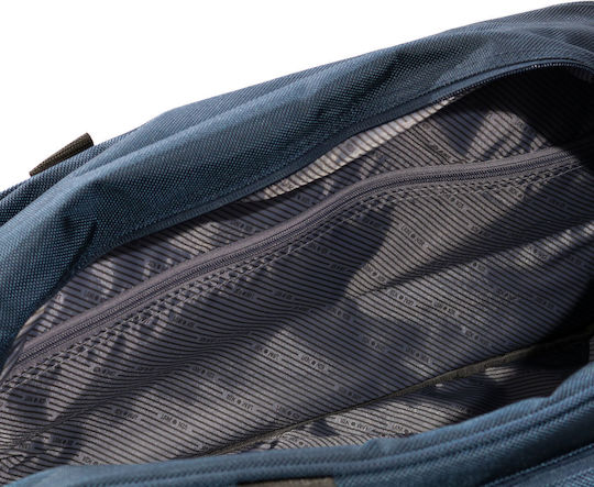Lamonza Ultralight Geantă de Voiaj Albastru Marin cu Roți Textilă M55xL30xÎ30cm