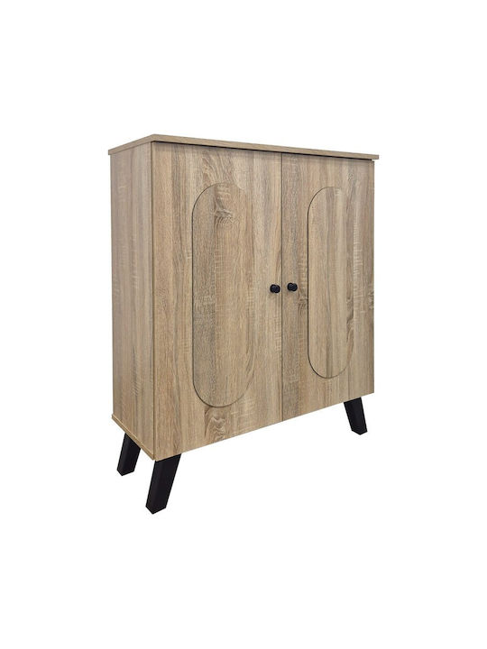 Ξύλινη Παπουτσοθήκη Cathi 80x34x95cm