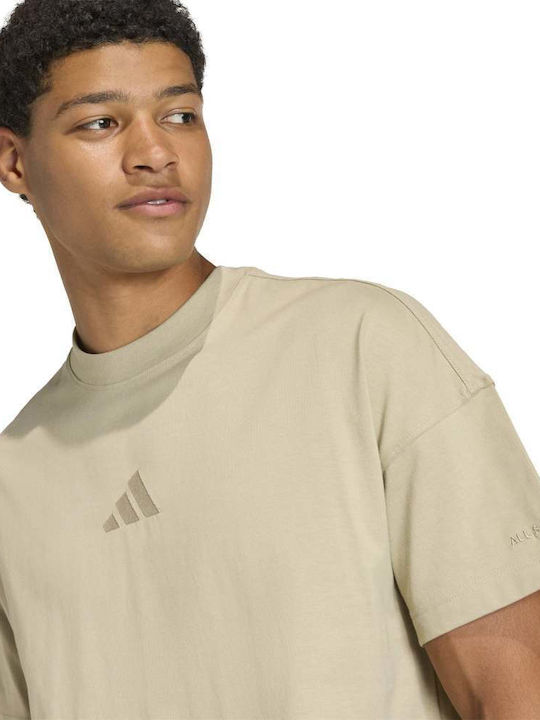 All Szn T-shirt Καφέ