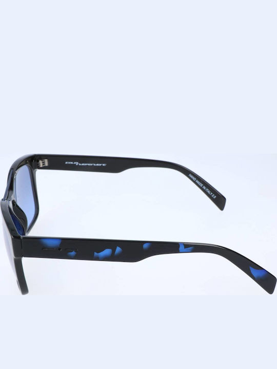 Italia Independent Herren Sonnenbrille mit Schwarz Metall Gestell 0914.DHA.022