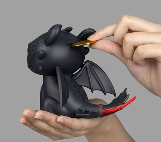 How To Train Your Dragon Piggy Vinyl Bank Toothless 12 Cm